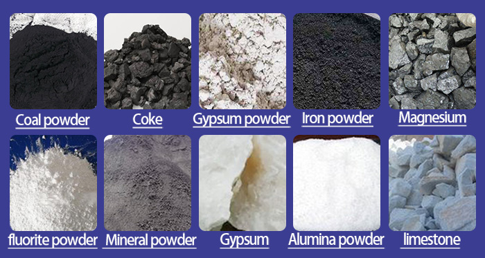 Application of coke ball press briquette machine