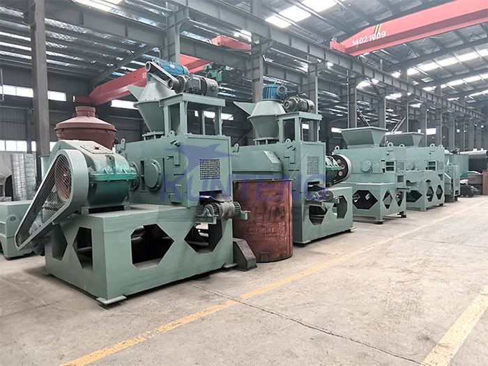 Storage of mineral powder ball press machine 