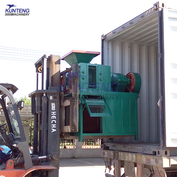Delivery of aluminum ash ball press machine