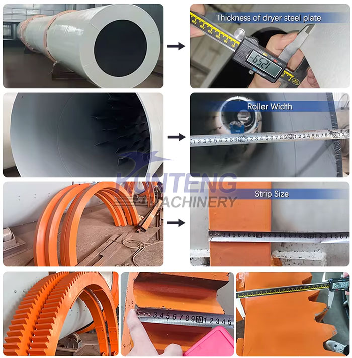 Details of metal powder dryer