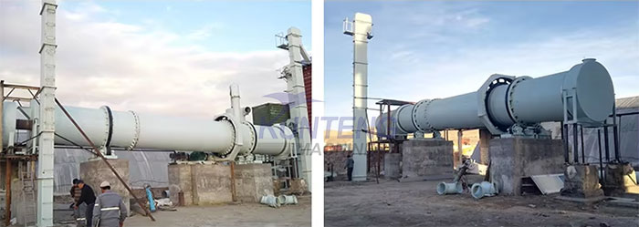 Client site of metal powder dryer