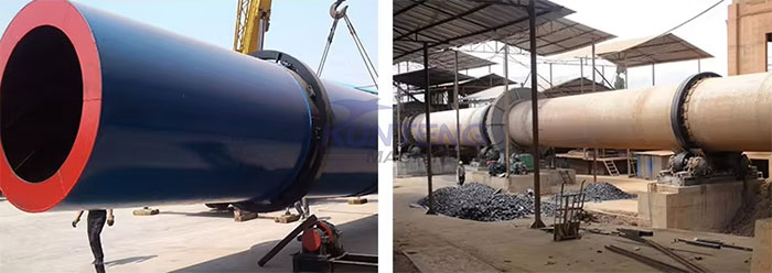 Client site of metal powder dryer