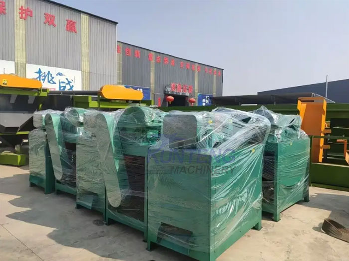 Delivery of quicklime double roller granulator 
