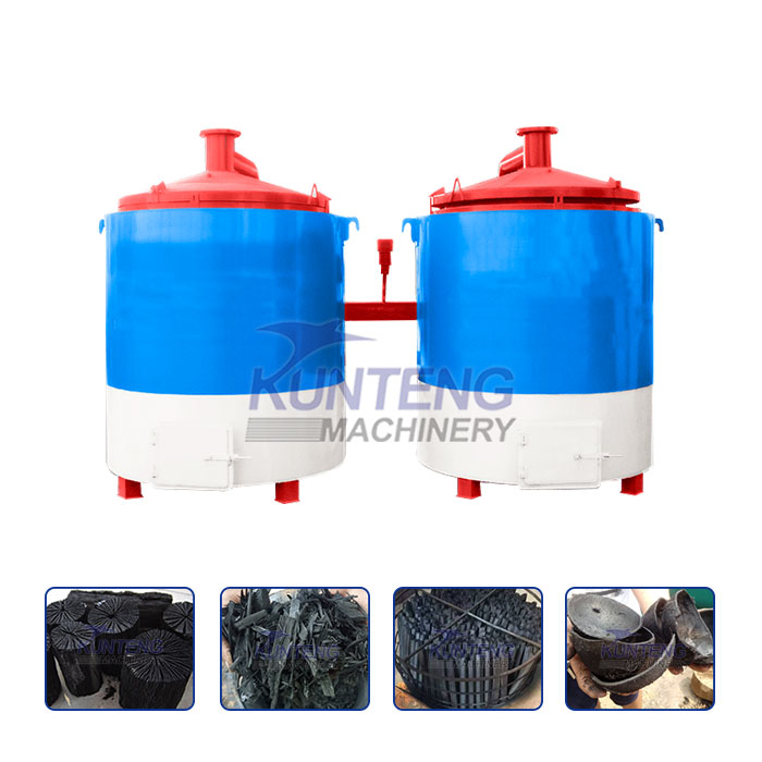 Carbonizer description of charcoal ball roller press production line equipment