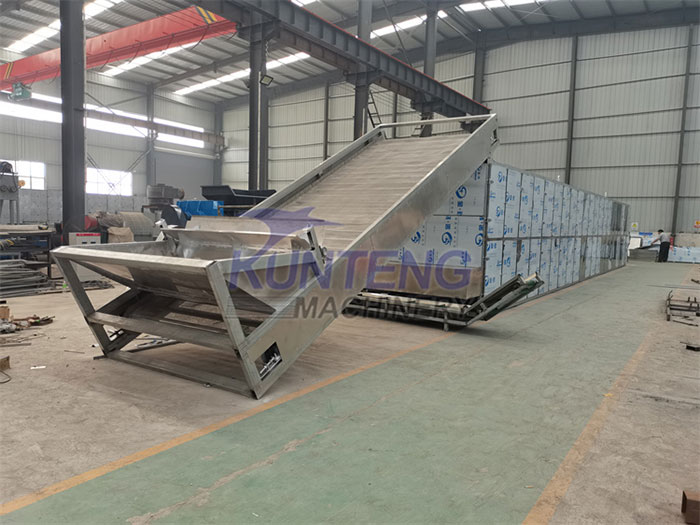 Mesh belt dryer coal ball roller press production line equipment