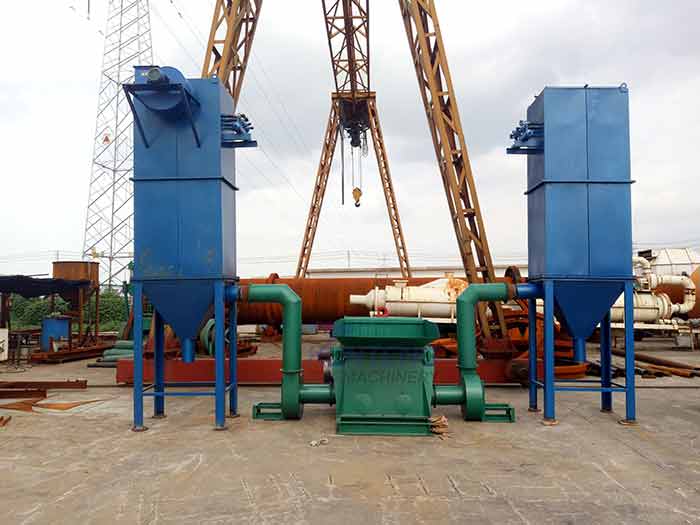 Crusher description of mineral powder briquettes machine production line 