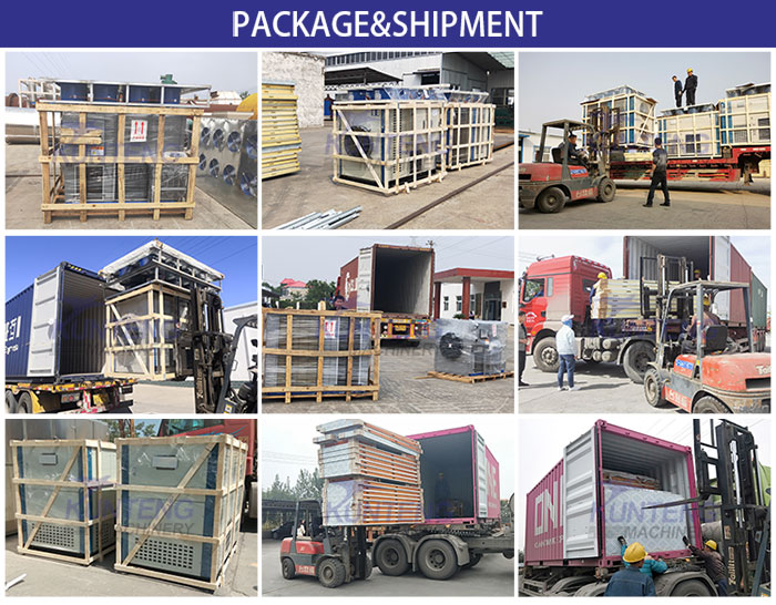 Delivery of coal briquettes automatic drying machine