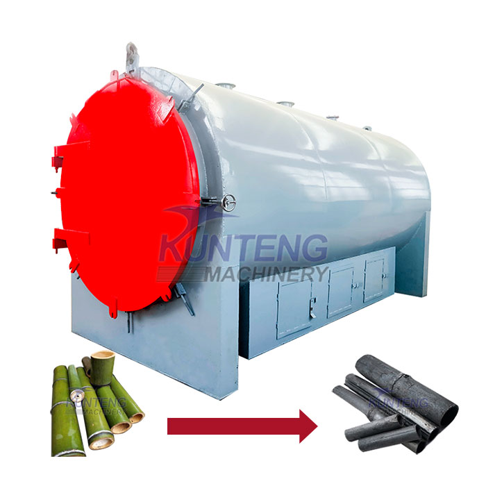 Bamboo charcoal carbonize furnace