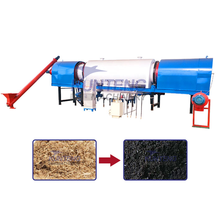 rice husk carbonization furnace