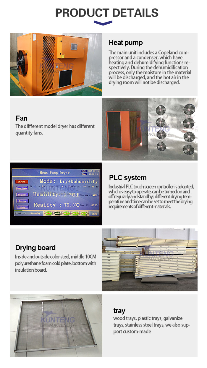 Details of coal briquettes automatic drying machine
