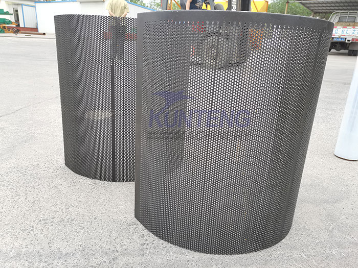 Screen of charcoal powder crusher 