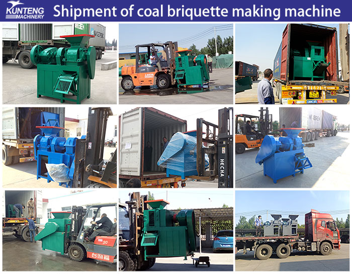 Delivery of hydraulic ball press machine  